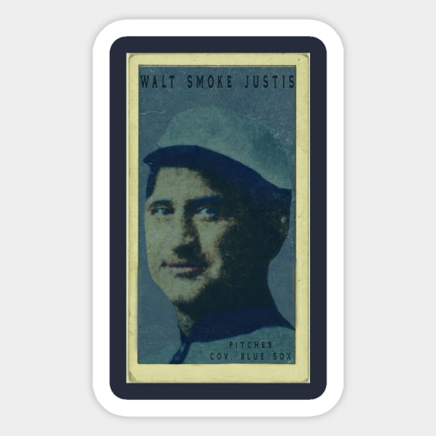 Walt Justis Blue Sox Card Sticker by CamMillerFilms